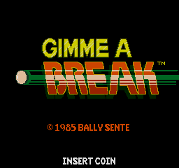 Gimme A Break Title Screen